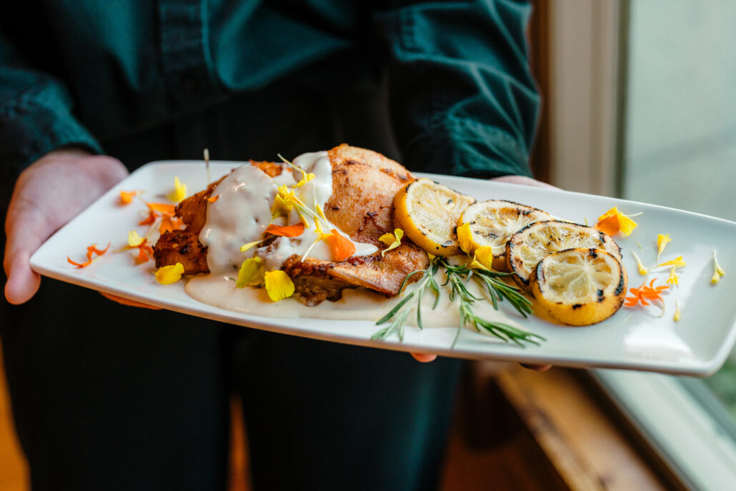 JordanRoepkePhotography LegacyFarms 212 - About A Catered Affair Plated meal by A Catered Affair for Nashville event