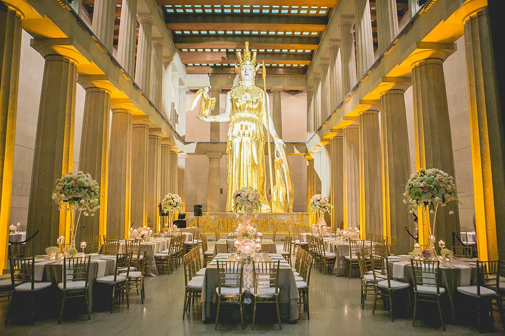 The Parthenon wedding venue and museum in Nashville TN